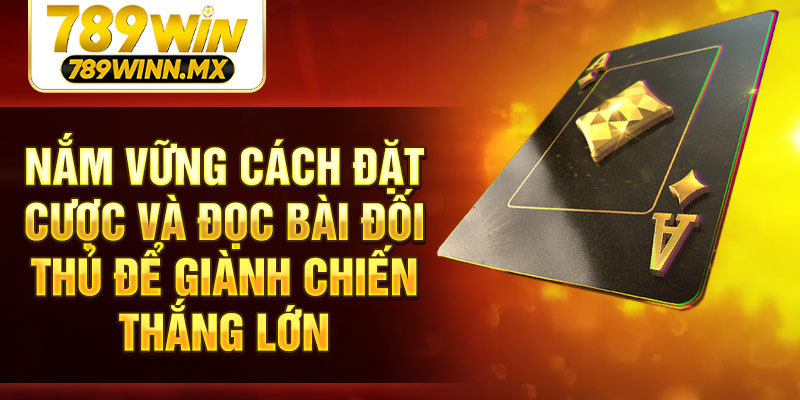Nắm vững cách đặt cược và đọc bài đối thủ để giành chiến thắng lớn