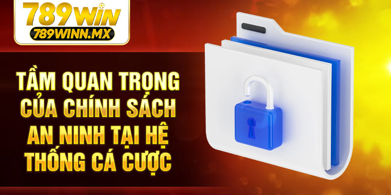 Tầm quan trọng của chính sách an ninh tại hệ thống cá cược