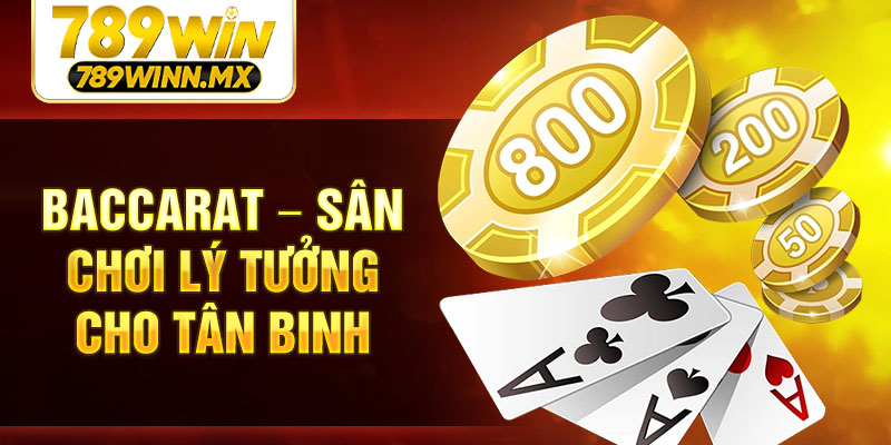 Baccarat – Sân chơi lý tưởng cho tân binh